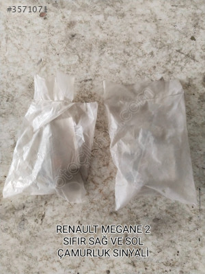 RENAULT MEGANE 2 SIFIR SAĞ VE SOL ÇAMURLUK SİNYAL