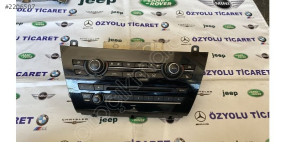 BMW F16 X6 KLİMA PANOSU VE RADYO PANELİ 9 321 713-01
