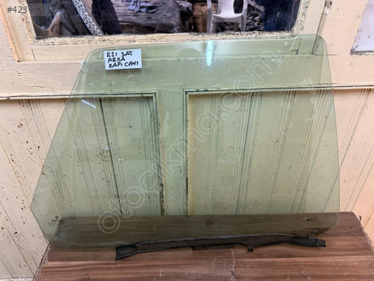 Orjinal Çıkma Renault 21 Sağ Arka Kapı Camı - Temiz ve Kulla