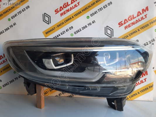 Kadjar İcon Çift Mercekli Orijinal Çıkma Sağ Far 260108354R