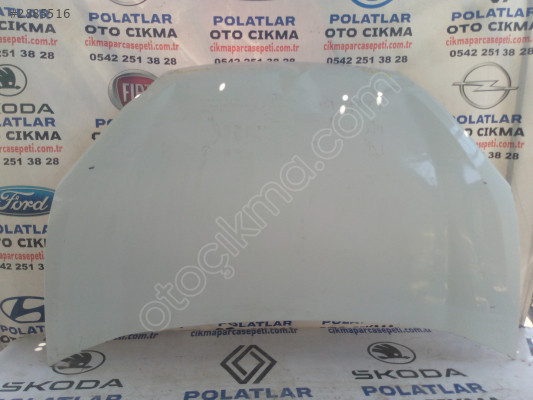 Doblo 4 motor kaputu orijinal beyaz