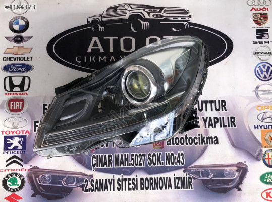 MERCEDES A204 ORJİNAL ÇIKMA SOL FAR