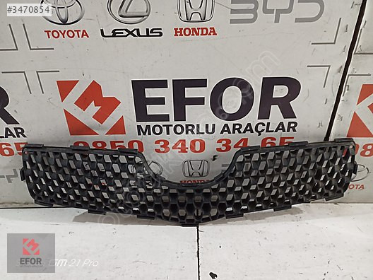 TOYOTA YARİS PANJUR ORJİNAL ÇIKMA YEDEK PARÇA 06-09