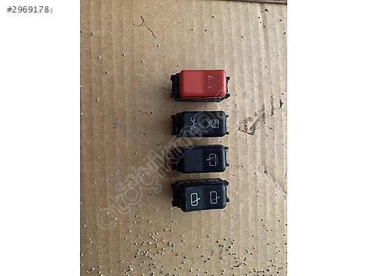 MERCEDES W124 KONTROL DÜĞMELERİ ORJİNAL -1248210151KZ