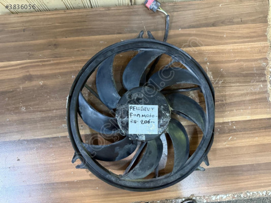PEUGEOT 206 FAN MOTORU BENZİNLİ ORJİNAL ÇIKMA
