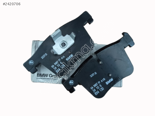 BMW F20 / F30 / X3 Ön Fren Balatası Orjinal 34106859181