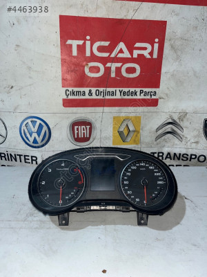 Audi A3 Sportback Çıkma Orjinal Gösterge Paneli