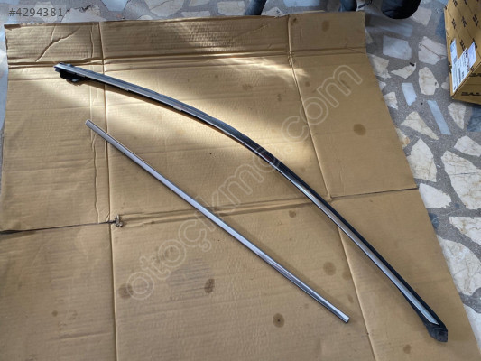 BMW 5 E60 SAĞ ÖN KAPI ALT ÜST NİKELANJ ÇITALARI KOMPLE ORİJİNAL