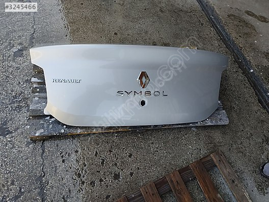 2016 Renault symbol arka bagaj kapağı