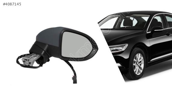 3G1857508CL VW PASSAT 2015-2022 SAĞ KOMPLE AYNA 6 PİN