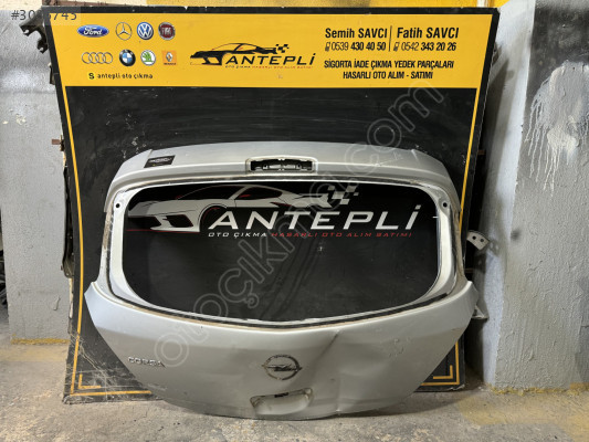 OPEL CORSA D BAGAJ KAPAĞI ÇIKMA