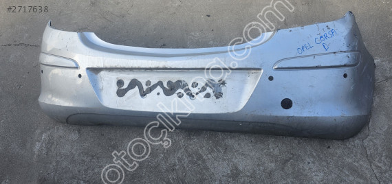 OPEL CORSA D Modeli İçin Çıkma Arka Tampon
