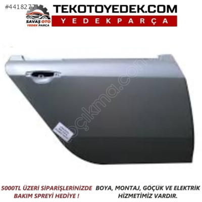 CLIO ARKA KAPI SACI SAĞ SOL 1998 1999 2000 2001 VE ÜZERİ KAMPANYA