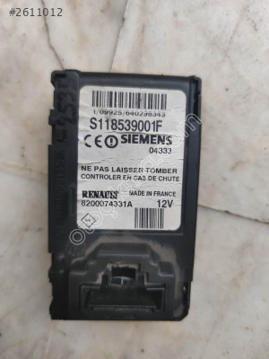 Renault Megane Anahtar Kart Okuyucu 8200074331A - S118539001F