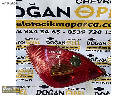Orjinal Çıkma Opel Tigra B Sol Stop - Arka Stop Parçası