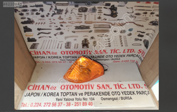 SUZUKİ SWİFT MACAR 1996-2000 SAĞ-SOL TAMPON SİNYALİ ADET FİYAT