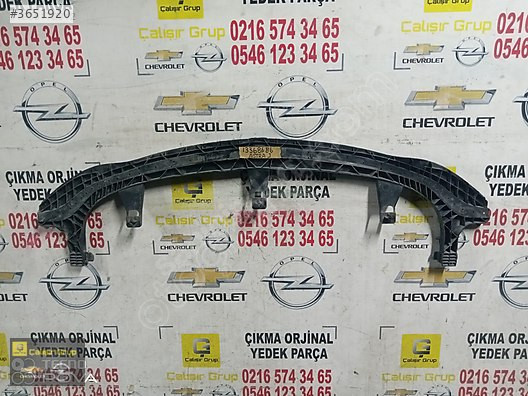 OPEL ASTRA J 2008 - 2020 ÖN TAMPON DARBE EMİCİ 13368686 ÇIKMA