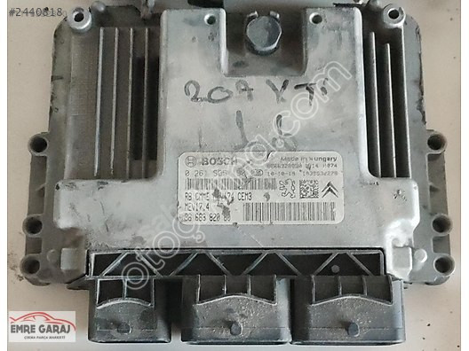1.6 Vti Peugeot 207 Motor Beyni - Çıkma Parça - 96 663 82