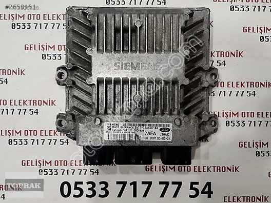 3N11-12A650AA 5WS40070A-T FORD FİESTA MOTOR BEYNİ