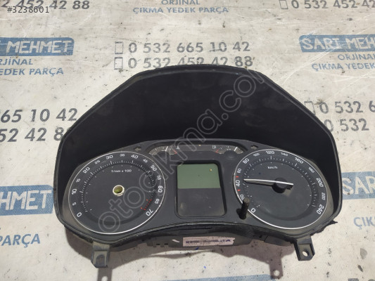 ÇIKMA SKODA OCTAVİA KİLOMETRE GÖSTERGE SAATİ 1Z0920802 B