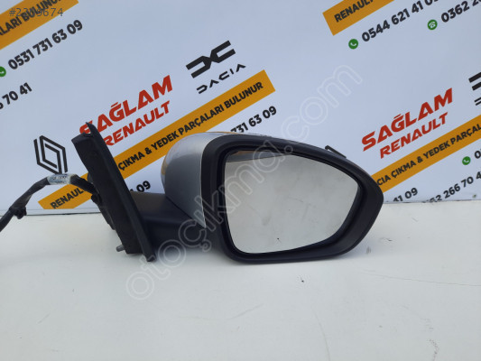 RENAULT MEGANE 4 KATLANIR PLATİN GRİ SAĞ AYNA ÇIKMA