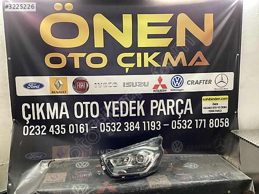 FORD CUSTOM SOL FAR LEDLİ ZENON YENİ KASA