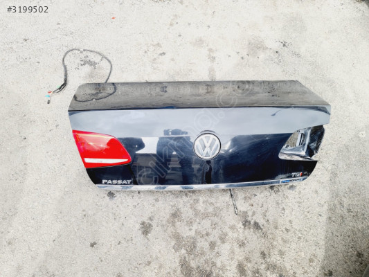 2011/2014 VW PASSAT B7 SİYAH BAGAJ KAPUTU ORJINAL BOYASIZ
