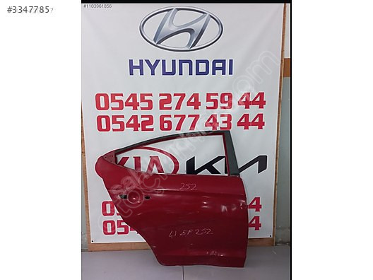 HYUNDAİ ELANTRA SAĞ ARKA KAPI 2016-2020