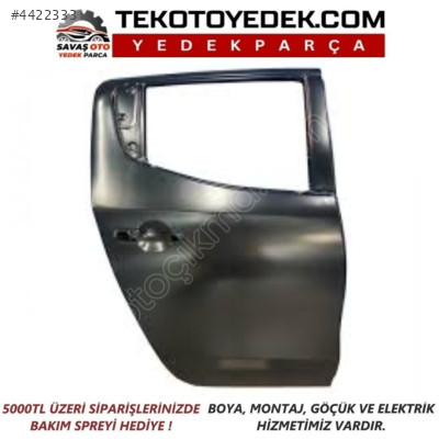 MITSUBISHI L200 ARKA KAPI SAĞ SOL 2015 VE ÜZERİ / KAMPANYA