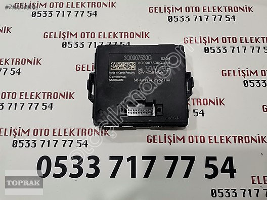 3Q0907530G 3Q0907530C A2C1210220350 VW PASSAT GATEWAY BEYNİ