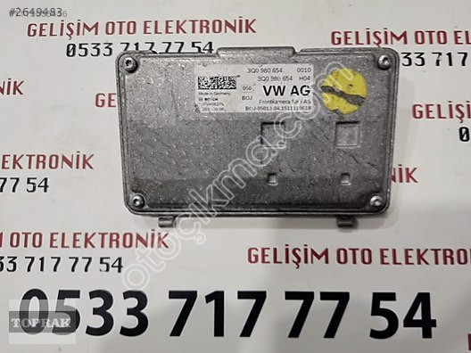 3Q0980654 VW PASSAT ŞERİT TAKİP KAMERA MODÜLÜ