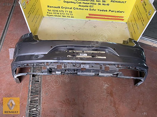 Orjinal Çıkma Renault Talisman Arka Tampon ve Parçaları