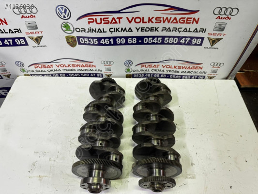TRANSPORTER T6 T7 T8 2.0TDİ ÇIKMA ORJİNAL KRANK MİLİ 04L KODLU