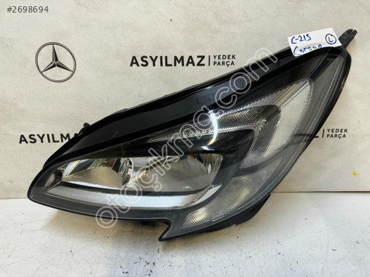 OPEL CORSA E LEDLİ SOL FAR ORJİNAL 13381343