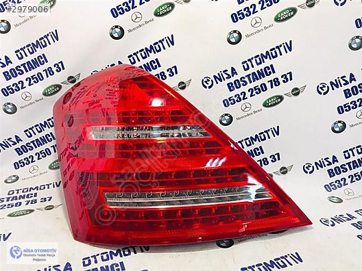 MERCEDES S SERİSİ W221 MAKYAJLI LEDLİ SOL STOP SIFIR A2218201364