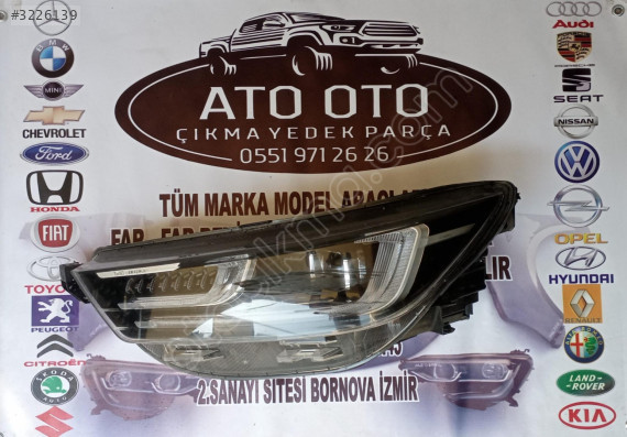 Orjinal Çıkma Sol Far - Chery Tiggo 8 Pro