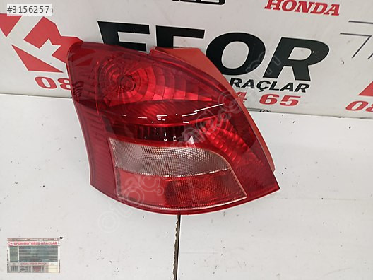 TOYOTA YARİS SIFIR DEPO SOL ARKA STOP 06-08 OEM:81561-0D110