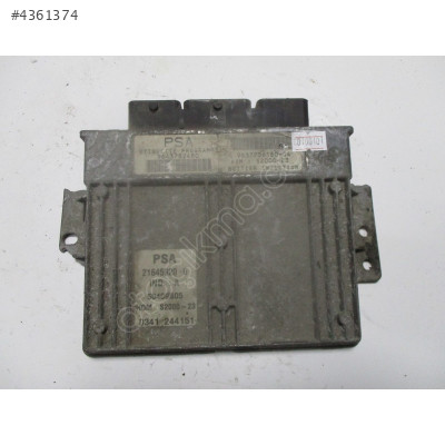 Peugeot 206 1.4 Motor Beyni 9643782480 9637706180-04 S2000-23