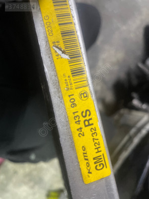 Opel astra g zafira 1.2 1.4 klima radyatörü