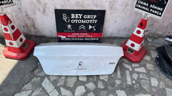PEUGEOT 301 BAGAJ KAPAĞI ORİJİNAL ÇIKMA YEDEK PARÇA