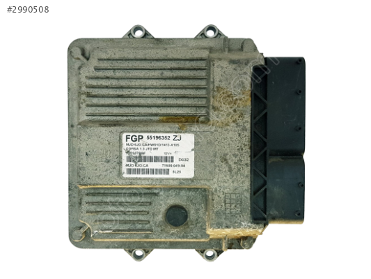 Opel Corsa D 1.3 CDTI Motor Beyni 55196352 MJD 6JO.CA HW01D