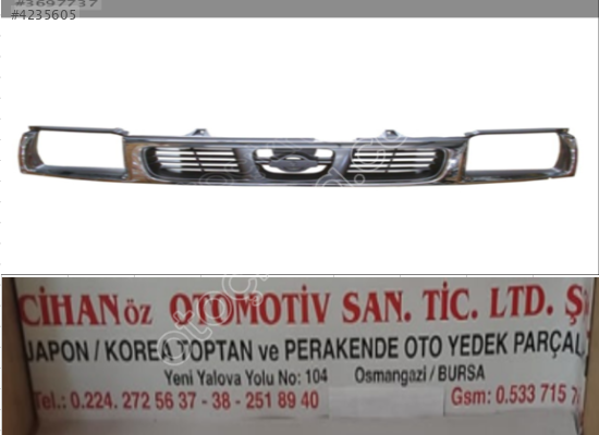 1998-2002 Nissan Pick-Up D22 Ön Panjur Parçası