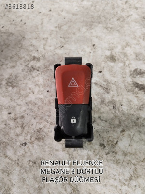 RENAULT FLUENCE MEGANE 3 ORJİNAL DÖRTLÜ FLAŞÖR DÜĞME