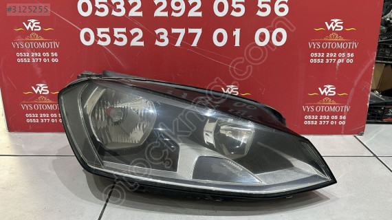2013-2017 Volkswagen Golf 7 Halojen  Sağ Ön Far 5g1941006