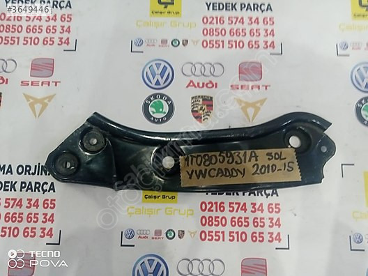 VOLKSWAGEN CADDY SOL DAR ÜSTÜ SACI OEM 1t0805931a ÇIKMA SÖKME