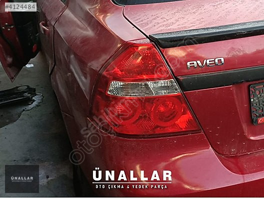 CHEVROLET AVEO SAĞ-SOL STOP ve TÜM AKSAMLAR| ÜNALLAR OTO ÇIKMA |