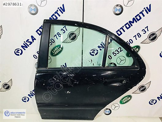 MERCEDES C SERİSİ W203 C200 C220 KASA SOL ARKA KAPI ORJ ÇIKMA
