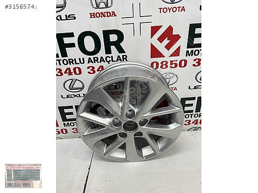 TOYOTA COROLLA JANT ORJİNAL YEDEK PARÇA 13-18 ADVANCE JANTI