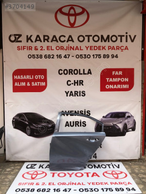 2019-2025 TOYOTA COROLLA ÇIKMA ORJINAL SOL ARKA KAPI