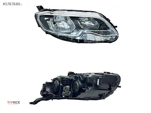 Peugeot 301 2017 Motorlu Sağ Far Yan Sanayi Sıfır 9817296980